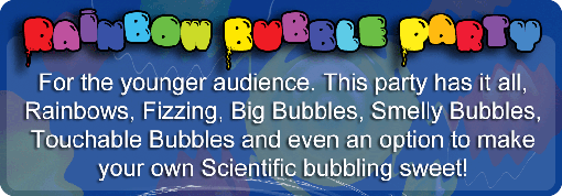 Science Party Bubbles